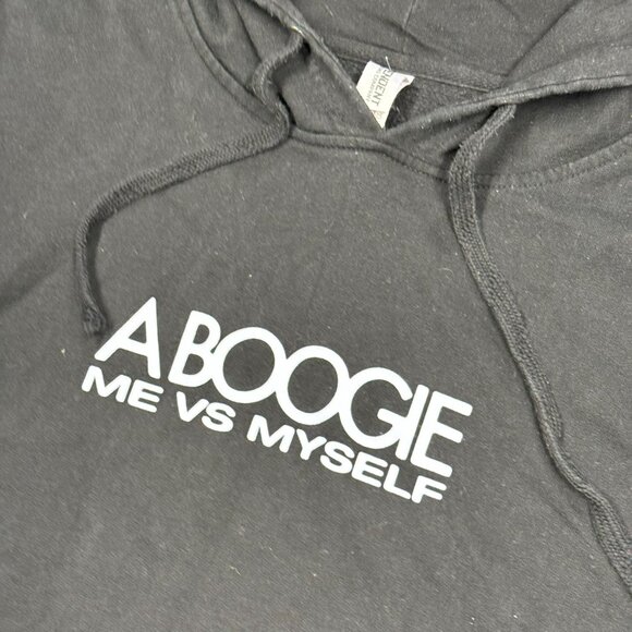 A Boogie Wit Da Hoodie Me vs Myself Pullover Black Large - Picture 3 of 6